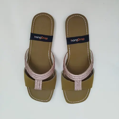 Medicated Sole Soft Fancy Chappal for Ladies (hd501) gomultan