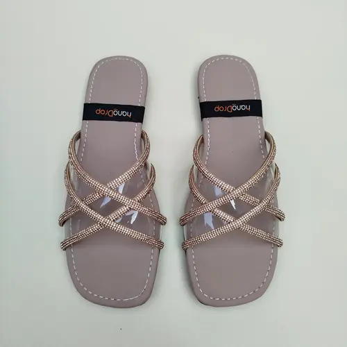 Medicated Transparent Cover Chappal for Ladies (hd509) by GoMultan