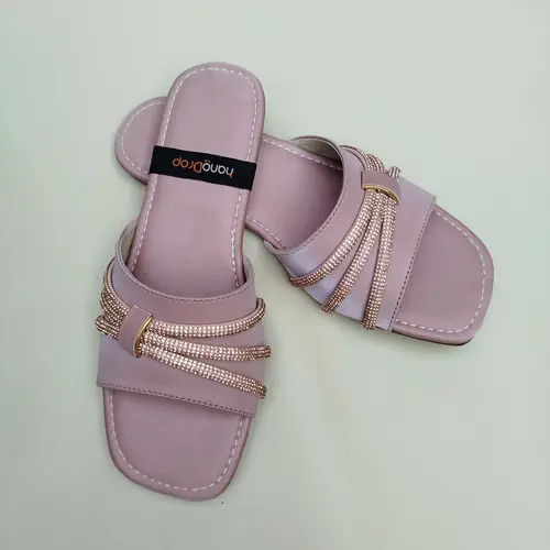 Medicated Sole Soft Fancy Chappal for Ladies (hd510) by gomultan