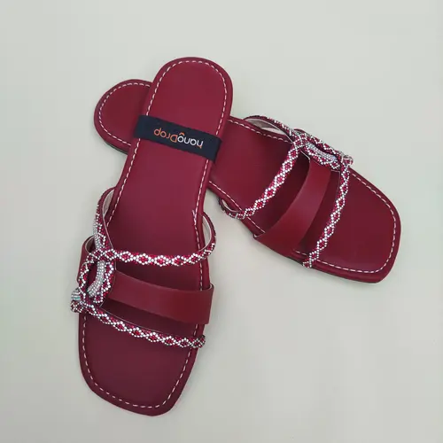 Medicated Sole Soft Fancy Chappal for Ladies (hd506) by GoMultan